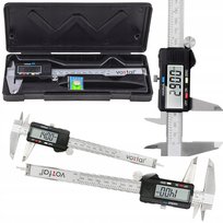 SUWMIARKA ELEKTRONICZNA CYFROWA METALOWA LCD 150MM 0,01 NONIUSZOWA + ETUI