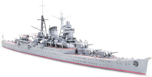 Фото - Збірна модель TAMIYA Suzuya  1:700  31343 (Japoński Ciężki Krążownik)