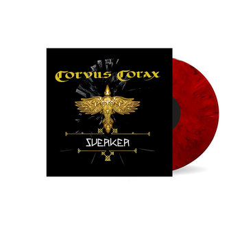 Sverker (czerwono-czarny marmurowy winyl) - Corvus Corax
