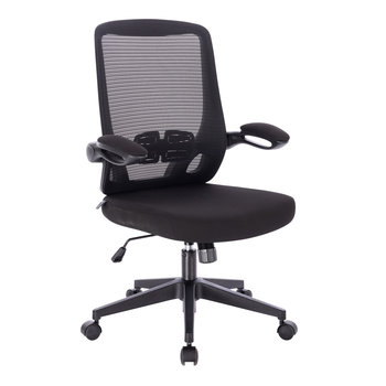SVITA TOM Krzesło biurowe Ergonomiczne regulowane kółka Czarne - SVITA