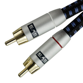 SVS SoundPath RCA Audio – Kabel interkonekt do subwoofera RCA - RCA 1m : Kolor - 1m - SVS
