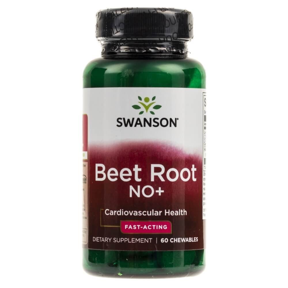 Фото - Вітаміни й мінерали Suplement diety, Swanson, Beet Root NO+, 60 tabletek