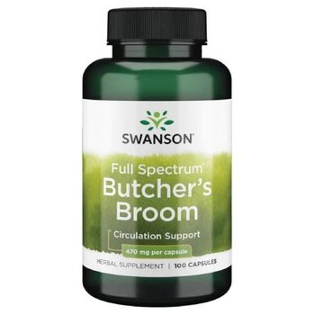 Swanson Butcher'S Broom -  Suplement diety, 100 kaps. - Swanson
