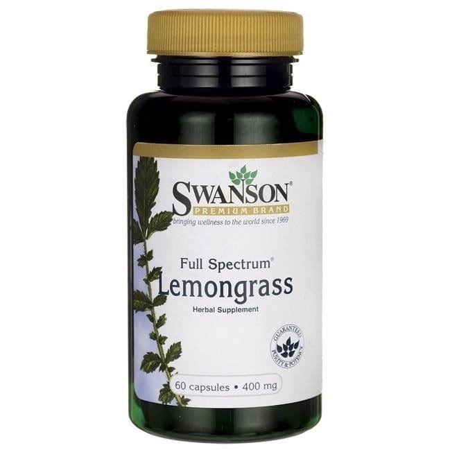 Фото - Вітаміни й мінерали Swanson , Full Spectrum Lemongrass 400 M, Suplement diety 