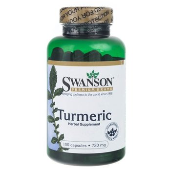 Swanson, Kurkuma 720 mg,  Suplement diety, 100 kaps. - Swanson