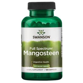 Swanson, Mangostan 500 mg,  Suplement diety, 100 kaps. - Inna marka
