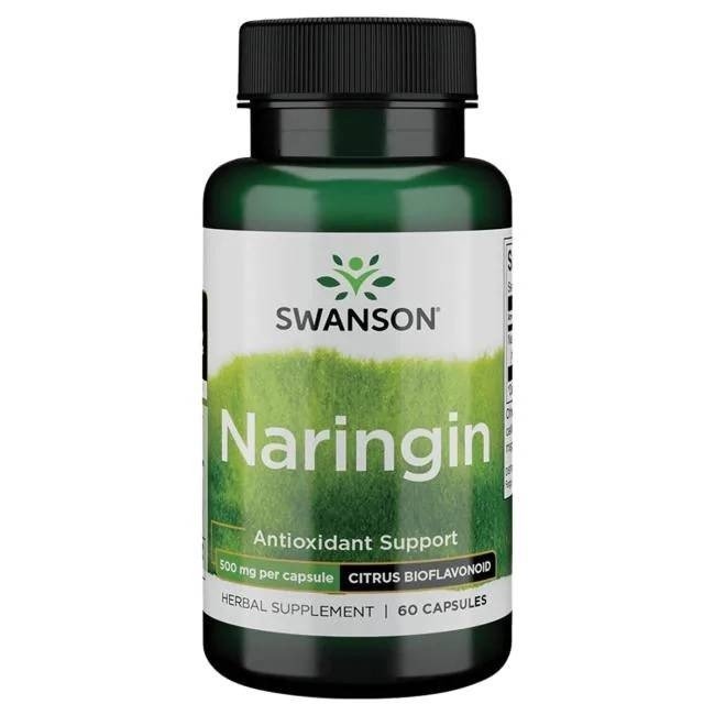 Фото - Вітаміни й мінерали Swanson , Naringina, 500 Mg, Suplement diety, 60 kaps. 