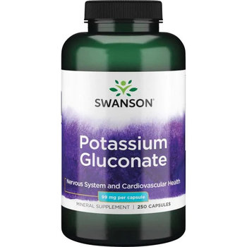 Swanson, Potassium Gluconate 99Mg, 250 - Inna marka