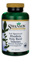 Swanson, Suplement diety, FS stress complex, 180 kapsułek Swanson