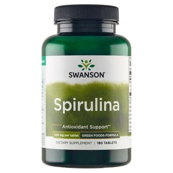 Swanson, suplement diety Spirulina, 180 tabletek - Swanson