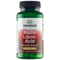 Swanson, Ultra kwas alfa liponowy (ALA), 600 mg, Suplement diety, 60 kaps. Swanson