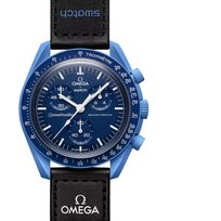 Swatch X Omega Bioceramic Moonswatch Mission To Neptune Swatch