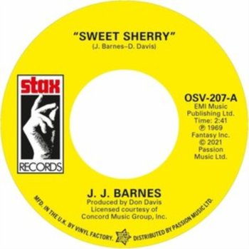 Sweet Sherry/The Whole Damn World Is Going Crazy, płyta winylowa - Barnes J.J., Williams John Gary
