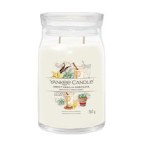 Sweet Vanilla Horchata - Yankee Candle Signature - duża świeca z dwoma knotami - 2024