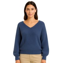 Sweter Damski Elegancki  Włoski Niebieski Inna marka
