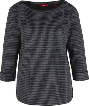 Sweter damski S.Oliver wzór z pepitkę -XS - Inna marka