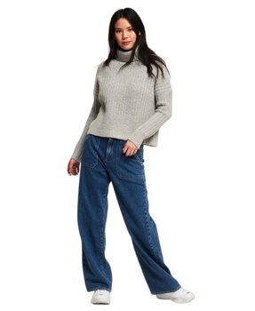 Sweter damski Superdry Dahlia Roll Neck golf-XXL - Inna marka