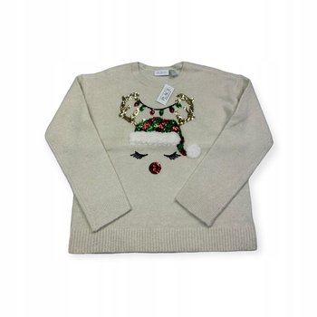 Sweter dziewczęcy świąteczny na długi rękaw The Children's Place XL - Inna marka