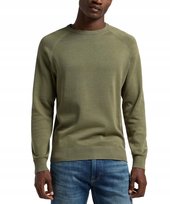 Sweter Lee CLEAN RAGLAN SWEATER 112355673 Mercantile Green XXL