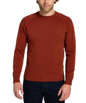 Sweter Męski Brązowy Lee 112355672 Clean Raglan Sweat R Sweet Maple Xxl