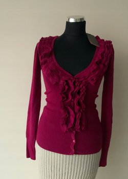 SWETER ROZPINANY ŚWIĄTECZNY Piękny Prezent dla niej EXTRA OKAZJA - EMC