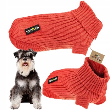 SWETEREK dla psa ubranko z warkoczem MOCNO rozciągliwy na jesień zimę (L) - WesołyPupil