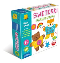 Sweterki sznurowanka, gran planszowa, GRANNA, gra planszowa