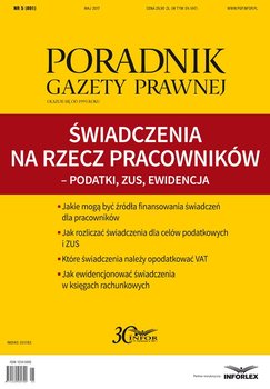 Świadczenia na rzecz pracowników – podatki, ZUS, ewidencja - Opracowanie zbiorowe