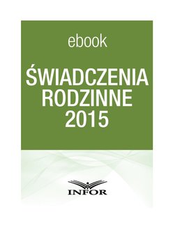 Świadczenia rodzinne 2015 - Matela Wioleta