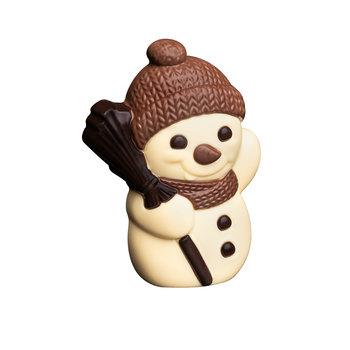 Świąteczna figurka - BAŁWANEK Z CZEKOLADY 100 g E.Wedel - E. Wedel