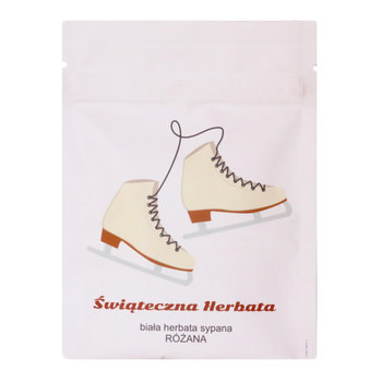 Świąteczna herbata RÓŻANA 20g. Herbata biała o różanym smaku z nutą malin- doskonały pomysł na prezent świąteczny pod choinkę lub na mikołaja - Cup&You