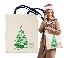 ŚWIĄTECZNA TORBA NA PREZENT 38x42 cm OPAKOWANIE NA UPOMIKI POD CHOINKĘ