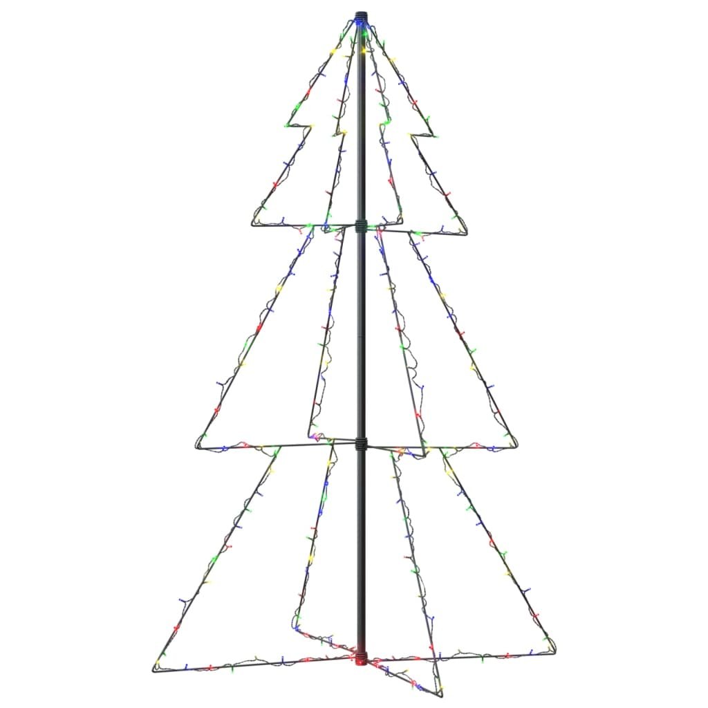 Zdjęcia - Choinka świąteczna Świąteczne drzewko LED 98x150 cm (wielokolorowe)