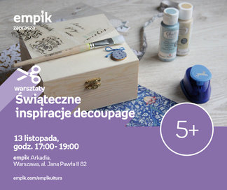 Świąteczne inspiracje decoupage | Empik Arkadia