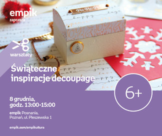 Świąteczne inspiracje decoupage | Empik Posnania