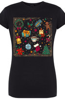 Świąteczny Damski T-shirt Boże Narodzenie R.S