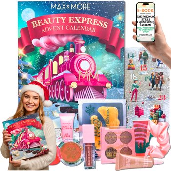 Świąteczny Kalendarz Adwentowy ZESTAW KOSMETYKÓW Dla Niej Max & More | PREZENT ŚWIĄTECZNY DLA NARZECZONEJ ŻONY DZIEWCZYNY MAMY + EBOOK-1 - Max & More