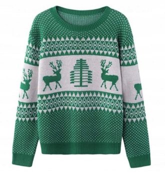 Świąteczny Sweter-Ek Męski Z Reniferem Dla Niego - Inna marka