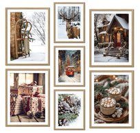 Świąteczny Zestaw Plakatów Boże Narodzenie
