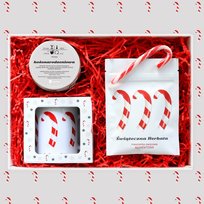 Świąteczny zestaw podarunkowy CANDY BOX. Gotowy prezent
