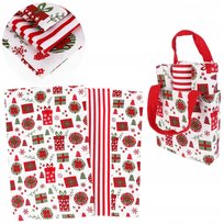 Świąteczny Zestaw Ręczniki Kuchenne w Torbie PREZENT NA ŚWIĘTA 3 szt. MORAJ