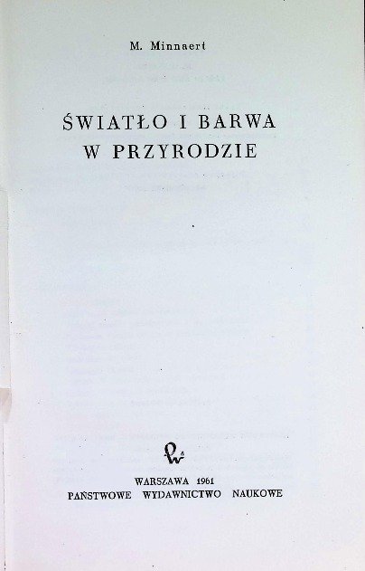 Światło i barwa w przyrodzie - Opracowanie zbiorowe | Książka w Empik