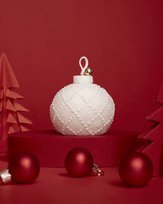 Świeca Bombka Boże Narodzenie - świąteczna dekoracja handmade | Corina Candles