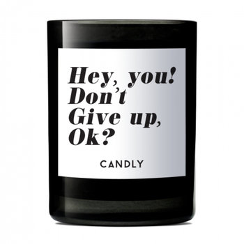 Świeca CANDLY&CO Hey, you! Don't give up, 250 g - Candly&Co