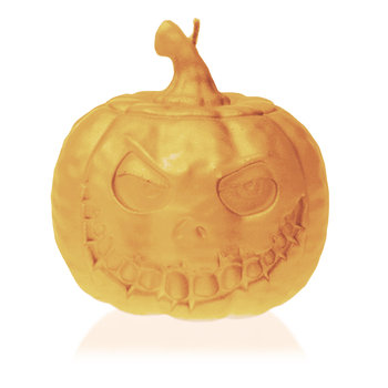 Świeca Halloween PUMPKIN Yellow - Candellana