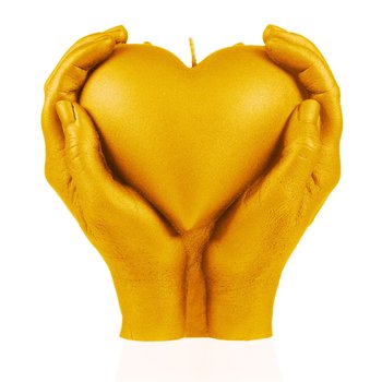 Świeca Hand LOVE Edition Orange - Inny producent