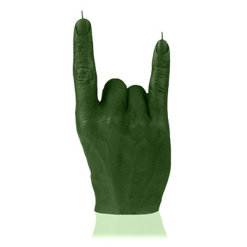 Świeca Hand RCK Dark Green - Inny producent