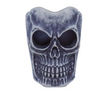 Świeca Ledowa Szara Trupia Czaszka Halloween