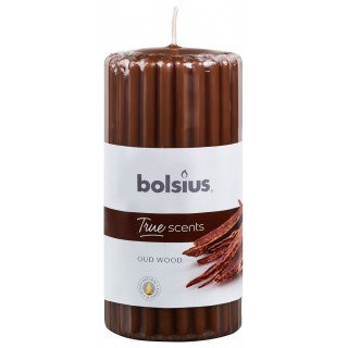 Świeca Pieńkowa Zapachowa 120/58 True Scents Drzewo Agarowe Bolsius - Bolsius