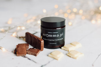 Świeca Sojowa 100% Czarna I Biała Czekolada 120 Ml - Aromma - Intensywna - Aromma